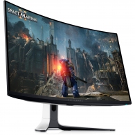 31.6” Monitor Gaming DELL  Alienware AW3225QF/ Curved/ OLED Quantum Dot/ 0.03 ms/ 240Hz/ Black/White thumbnav 2