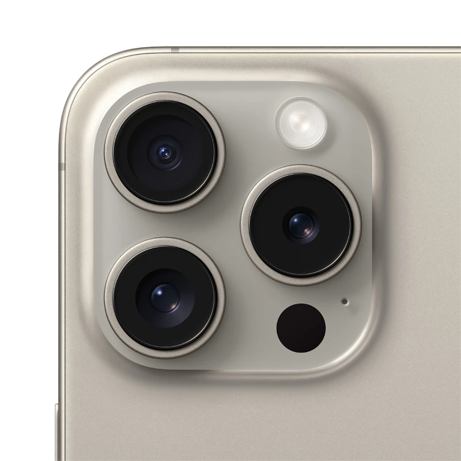 Smartphone iPhone 15 Pro 256 GB Natural Titanium (Refurbrished) Grade A photo 3