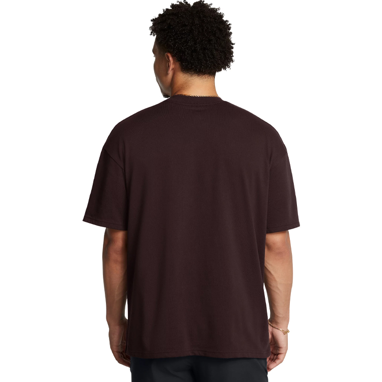 Tricou bărbătesc Under Armour UA M HW OS SM BOX SS XXL Bordo photo 3