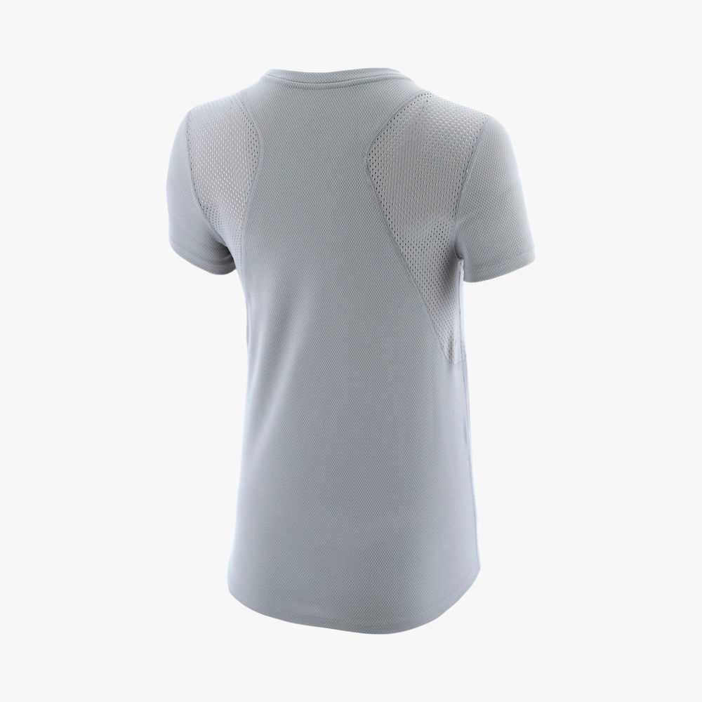 Tricou Nike RUN TOP SS / Femei / L / Gri photo 2
