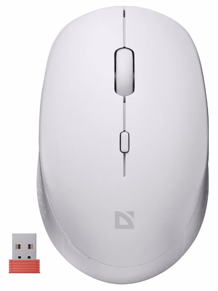 Mouse fara fir Defender Auris MB-027 White 52028 