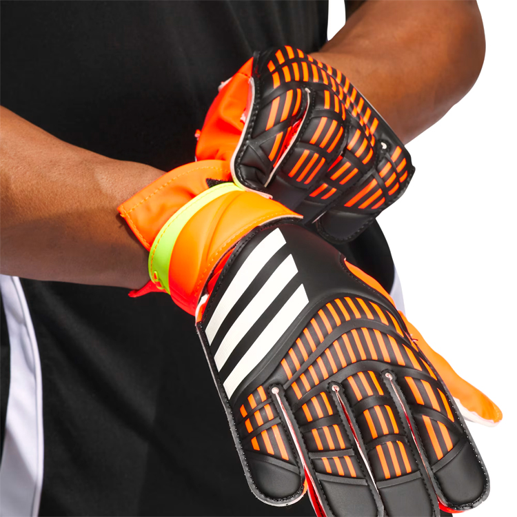 Manusi de portar Adidas PRED GL TRN Negru-oranj photo 3