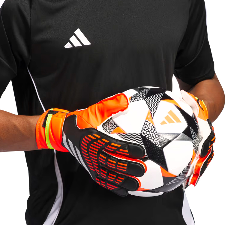 Manusi de portar Adidas PRED GL TRN Negru-oranj photo 4
