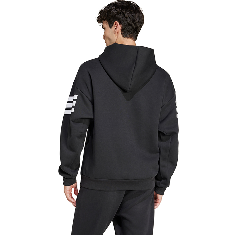 Hanorac pt bărbați Adidas M FI 3S FZ XS Negru photo 3