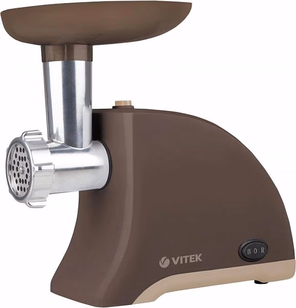 Мясорубка Vitek VT-3627, 2 кг/мин, 2000 Вт, Коричневый 