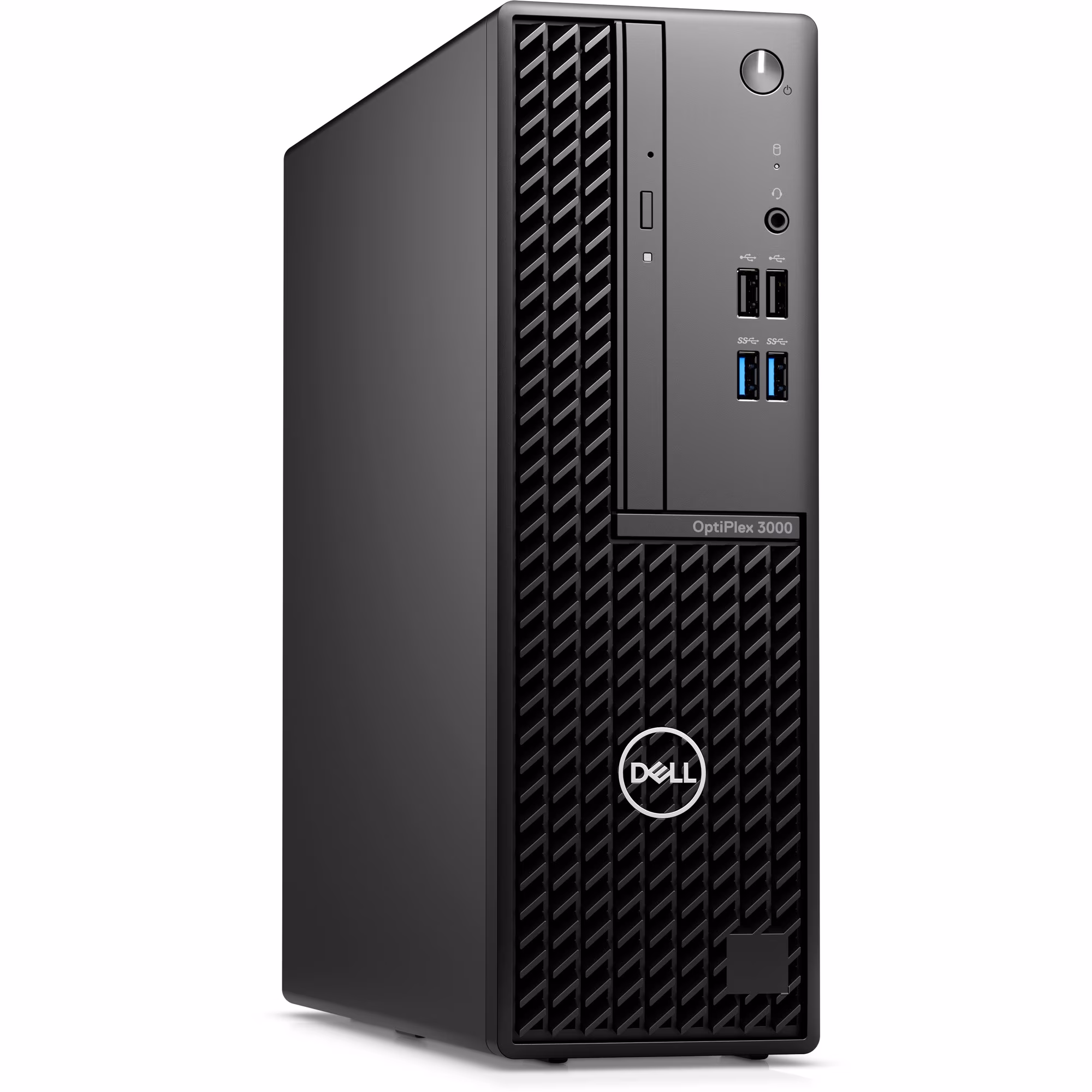 DELL OptiPlex 3000 SFF lntel® Core® i3-12100 (4 Cores/12MB/8T/3.3GHz to 4.3GHz/60W), 8GB (1X8GB) DDR4, M.2 256GB PCIe NVMe SSD, Intel Integrated Graphics, TPM, NO ODD, USB mouse MS116, USB KB216, PSU 180W, Win11HOME, 3Y Warranty, Black. 