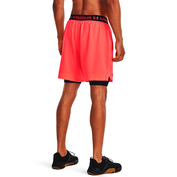 Шорты мужские Under Armour UA M VANISH WOVEN 2IN1 STS S Коралловый photo 2