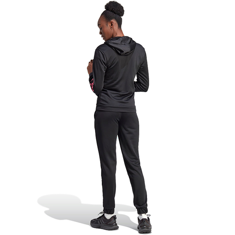 Спортивный костюм Adidas W LINEAR TS XS Черный Женский photo 2