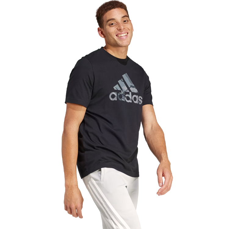 Tricou bărbătesc Adidas M CAMO G T 1 S Negru photo 3