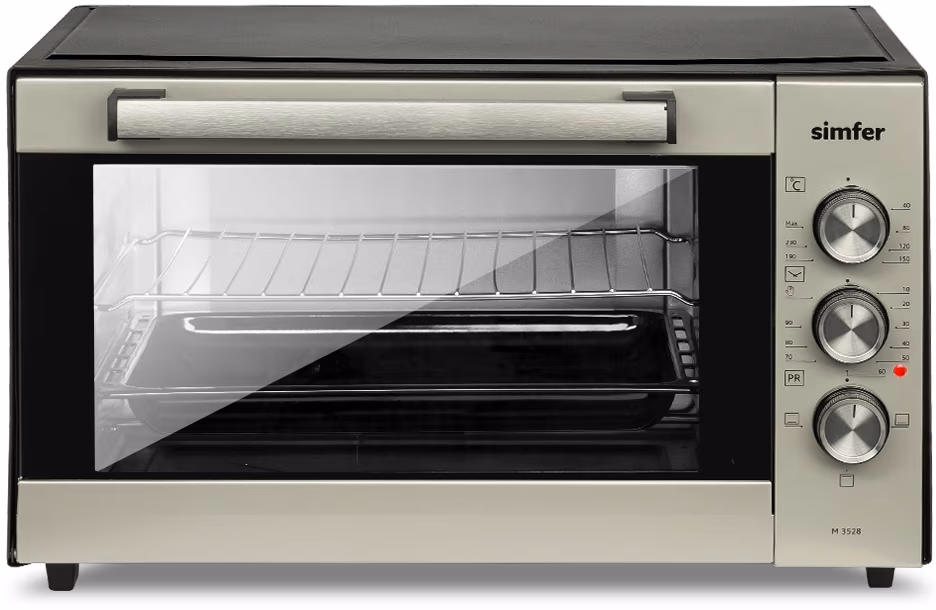 Cuptor electric Simfer M3528, 35 l, 1200 W, Gri 