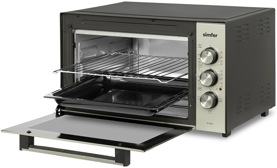 Cuptor electric Simfer M3528, 35 l, 1200 W, Gri photo 2