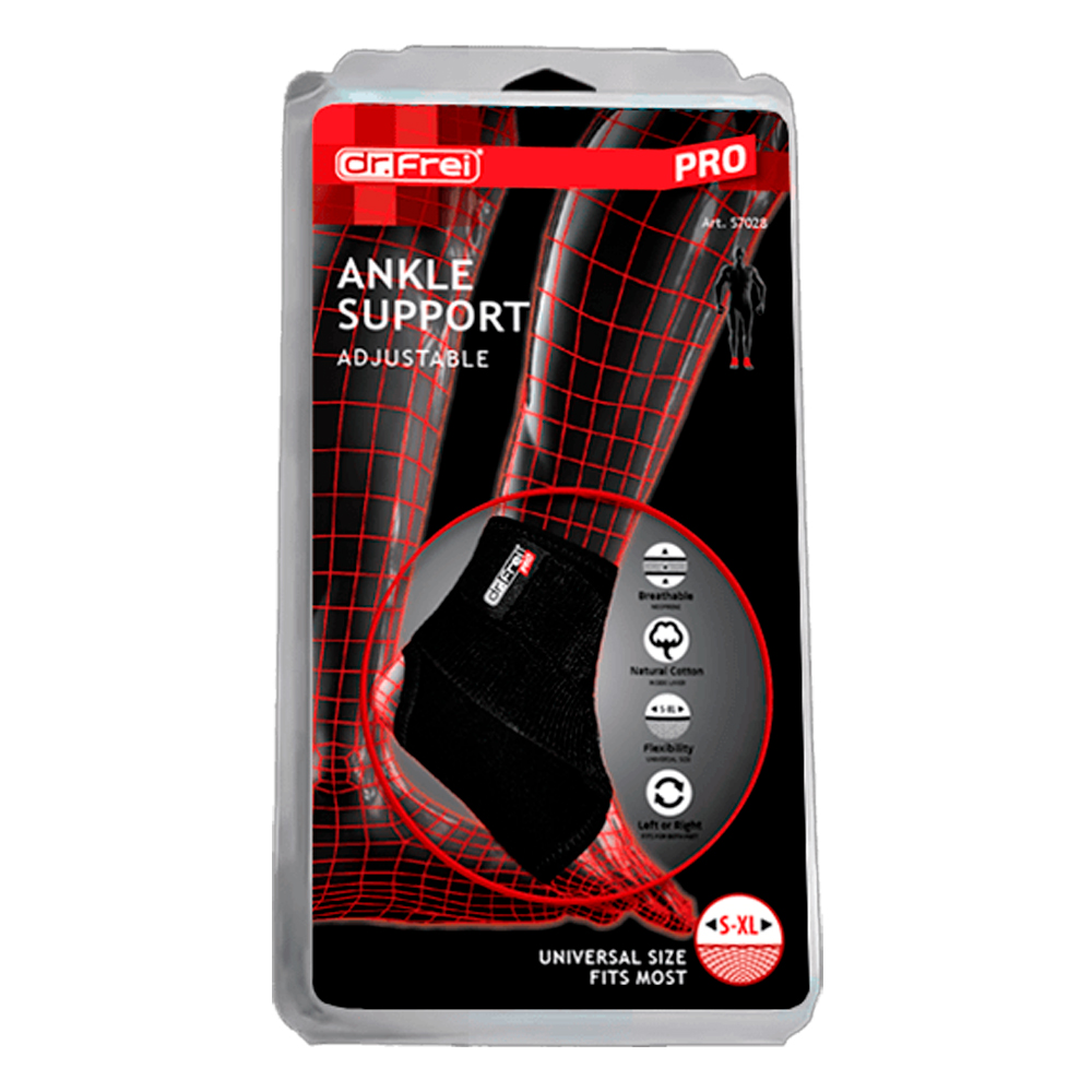 Суппорт голеностопа Dr Frei PRO-7028 Ankle Support photo Суппорт голеностопа Dr Frei PRO-7028 Ankle Support photo