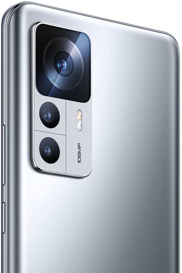 Смартфон Xiaomi 12T / 6.67'' / 8 ГБ / 128 ГБ / Серый photo 2