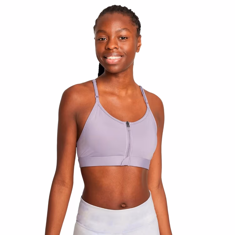 Bra sportive Nike W NK DF INDY ZIP FRONT BRA