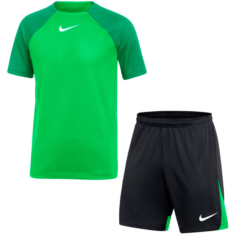 Costum tricou si sorti Nike LK NK DF ACDPR TRN KIT K / Unisex / XL / Verde-negru photo 2