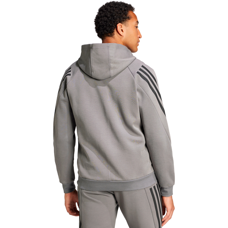 Hanorac pt bărbați Adidas M FI 3S FZ L Gri photo 5