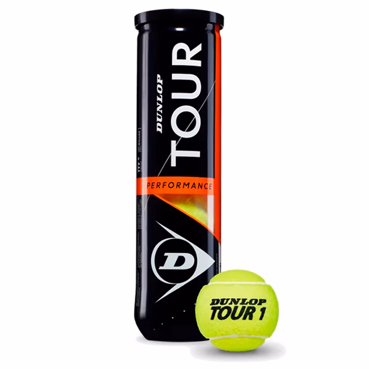 Set mingi p/u tenis 4 buc Dunlop Tour Performance 4Ball