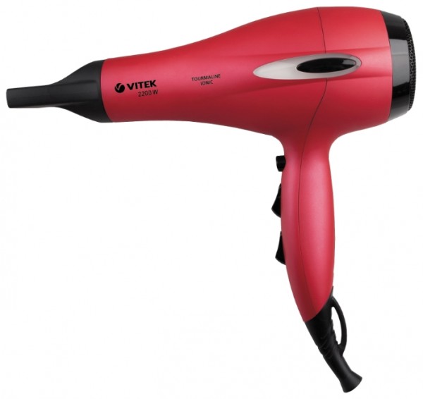 Фен Vitek VT2329 2200W Красный photo 1 Фен Vitek VT2329 2200W Красный photo 1