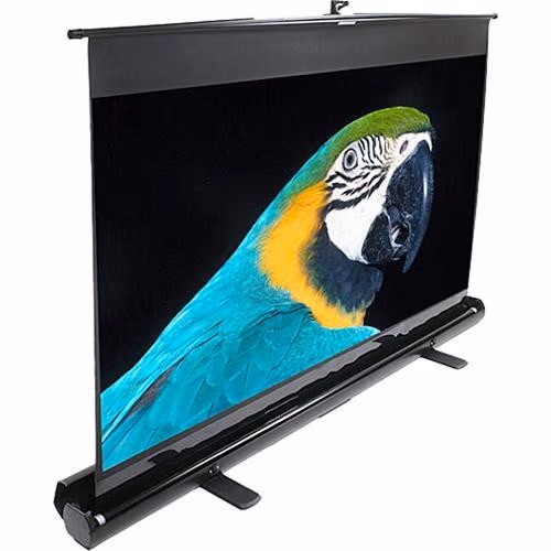 Elite Screens 60"(4:3) 122x92cm ez Cinema Series Telescoping Pull Up Series, Black 