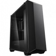 DEEPCOOL "EARLKASE RGB" ATX Case, with Side-Window (Tempered Glass Side Panel), without PSU, Tool-less, 2 fans pre-installed (2x120mm front & rear), RGB Color LED (one 300mm LED Strip), Bottom mounted PSU, 1xUSB3.0, 1xUSB2.0 /Audio, Black thumbnav 1