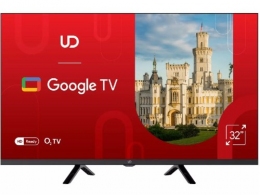 32” LED TV UD 32GW5210 / HD / Google TV / Black thumbnav 1