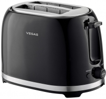 Тостер Vegas VET2002B, 2 тоста, 850 Вт, Черный thumbnav 1
