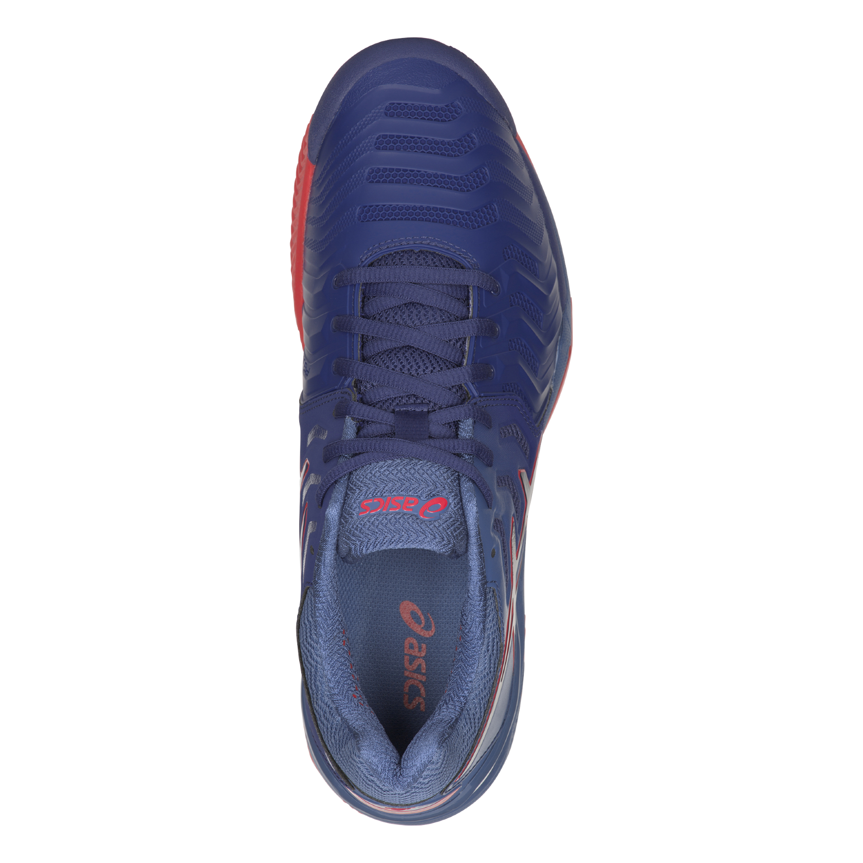 Кроссовки Asics GEL-RESOLUTION 7 CLAY / Мужской / 42 / Синий/Красный photo 7