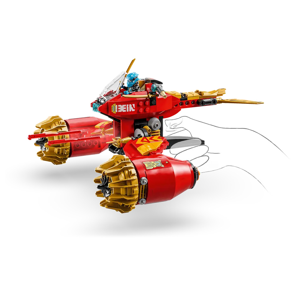Constructor Lego Ninjago Kai's Mech Storm Rider 71830 de la 7+ ani photo 3