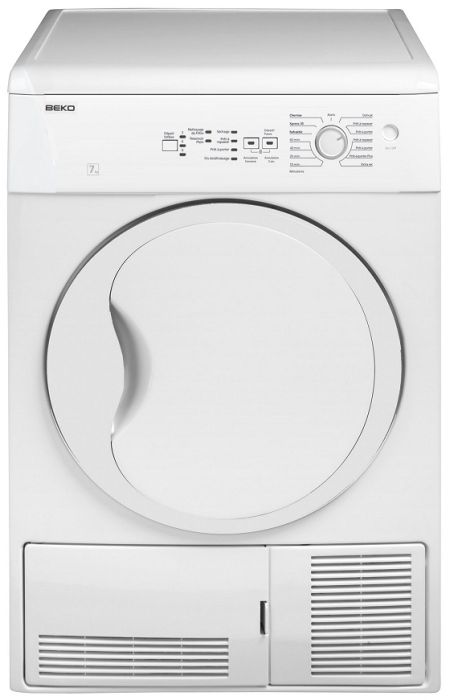 Masina de uscat rufe Beko DC7130 / 7 kg / B / Alb photo 1 Masina de uscat rufe Beko DC7130 / 7 kg / B / Alb photo 1