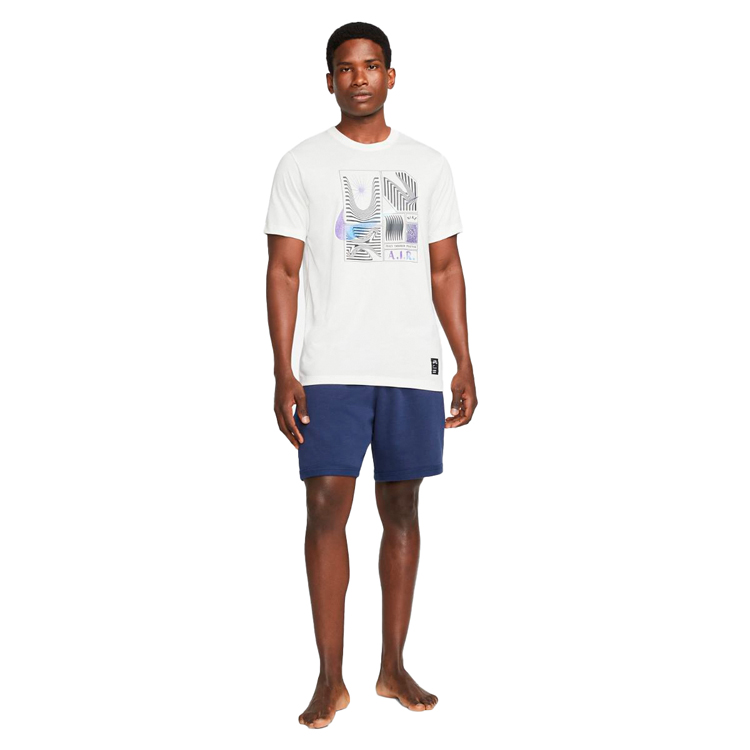 Tricou bărbătesc Nike M NK DF TEE DB YOGA S Alb photo 4