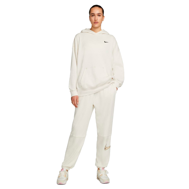 Брюки Nike W NSW SWSH FLC HR JOGGER L Белый Женский photo 3
