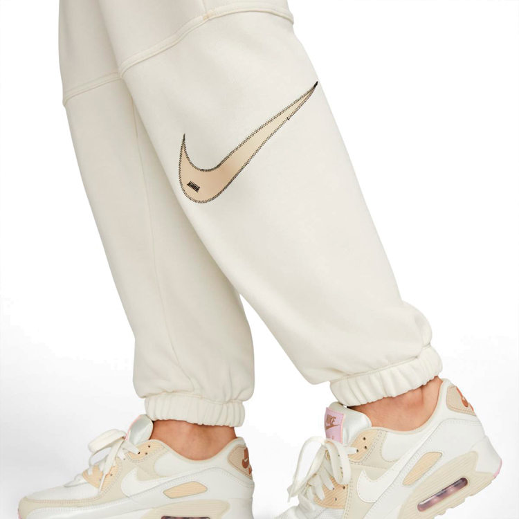 Брюки Nike W NSW SWSH FLC HR JOGGER L Белый Женский photo 4