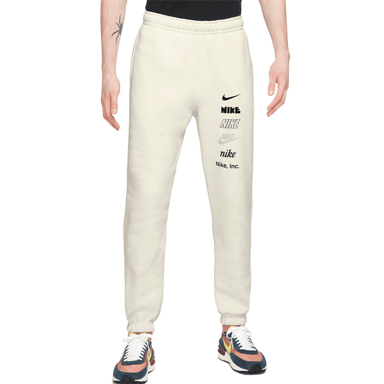 Брюки Nike M NK CLUB+ BB CF PANT MLOGO M Белый Мужской photo 1 Брюки Nike M NK CLUB+ BB CF PANT MLOGO M Белый Мужской photo 1