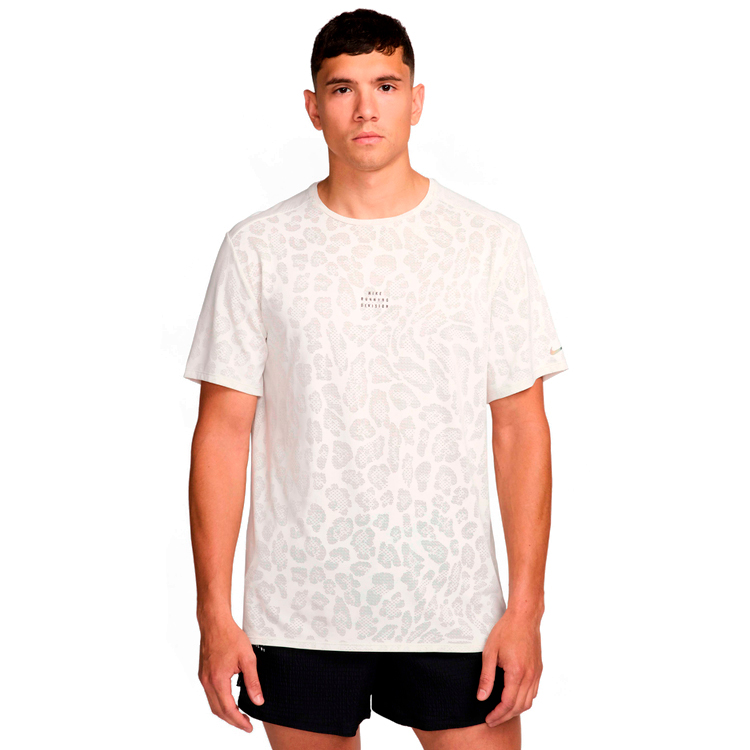 Tricou bărbătesc Nike M NK DF RISE 365 RUN DIV SS L Bej photo 5