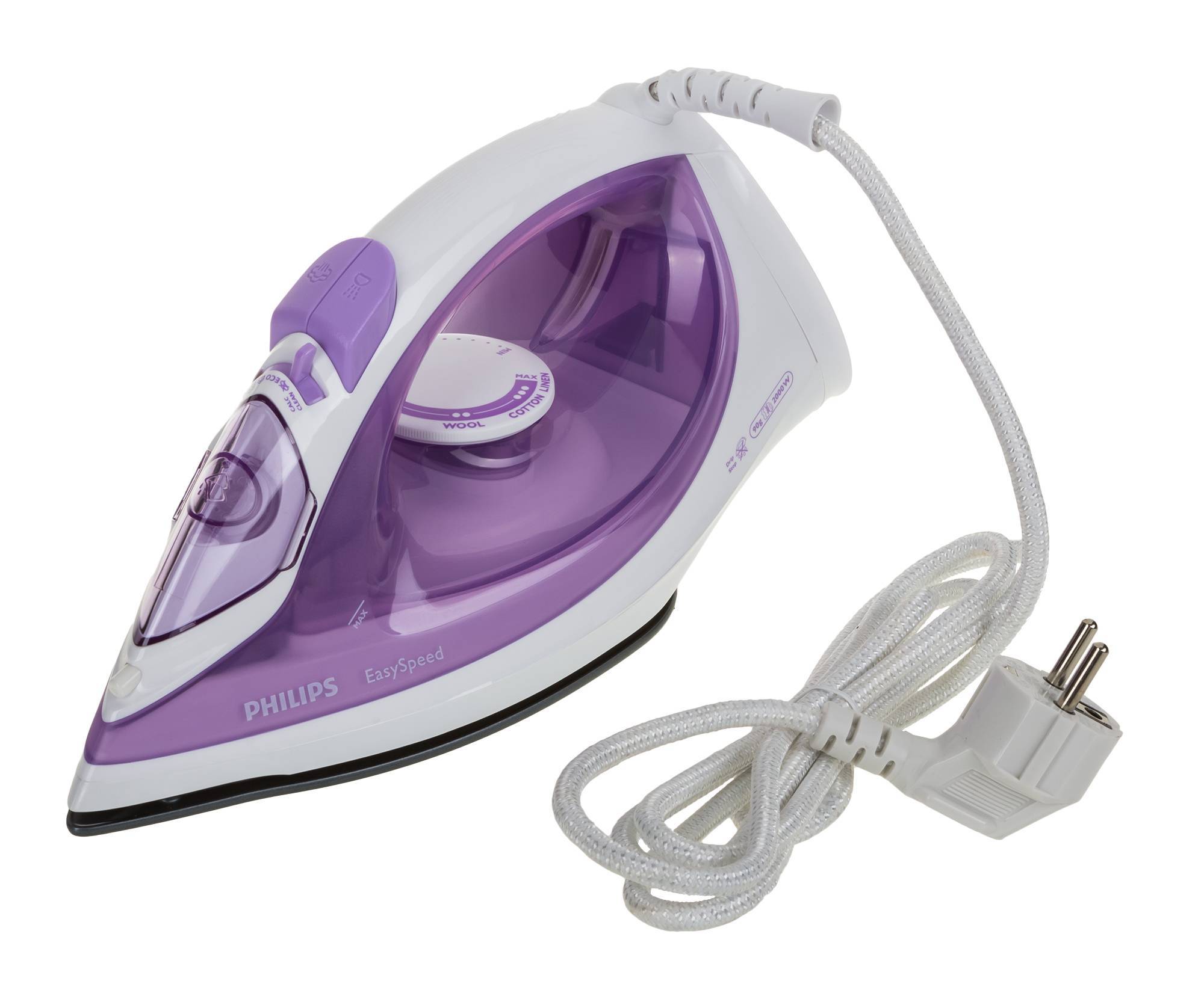 Утюг Philips GC1026/30, 2000Вт photo 6