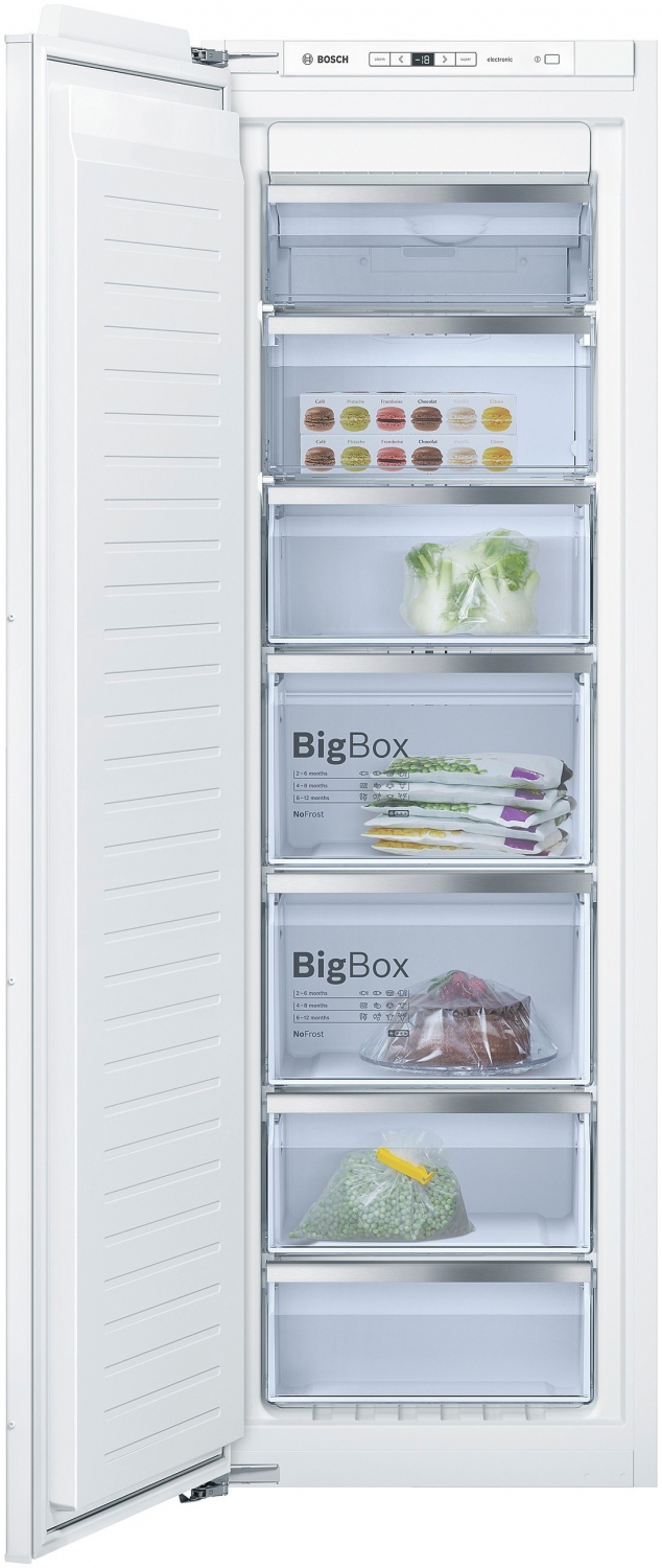 Congelator incorporabil Bosch GIN81AE30, 211 l, 177.2 cm, 55.8 cm, A++, Alb photo Congelator incorporabil Bosch GIN81AE30, 211 l, 177.2 cm, 55.8 cm, A++, Alb photo