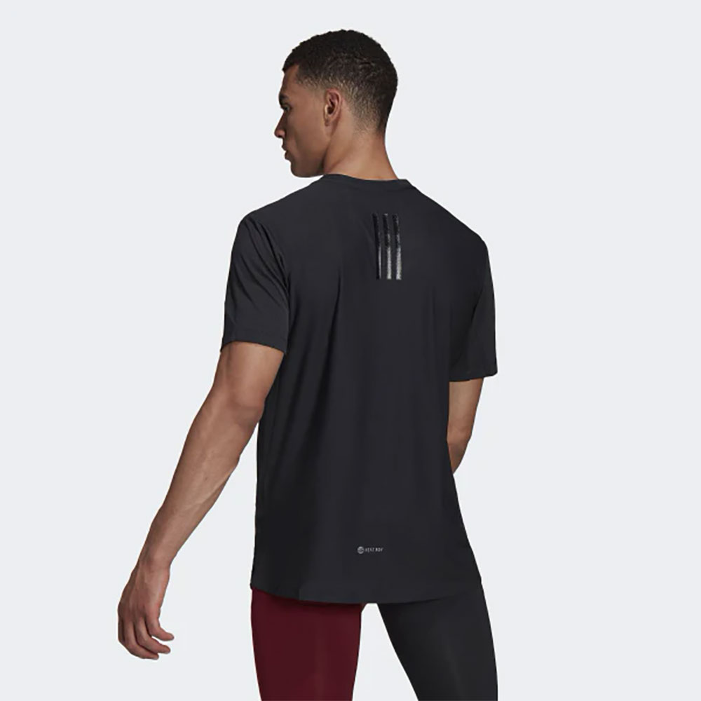 Tricou bărbătesc Adidas M D4T HR TEE S Negru photo 2