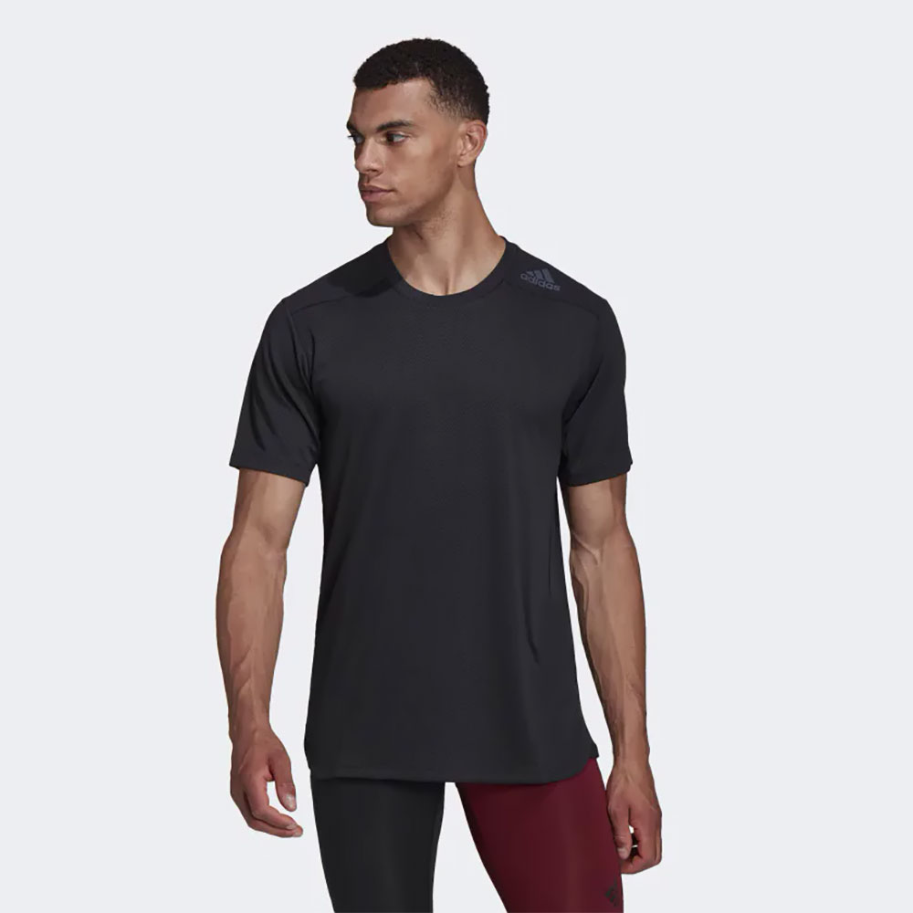 Tricou bărbătesc Adidas M D4T HR TEE S Negru photo 3