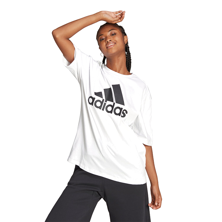 Tricou Adidas W BL BF TEE 2XS Alb Femei photo 2