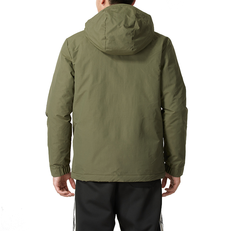 Куртка мужская Adidas 3S HOODED JKT M Зеленый photo 4