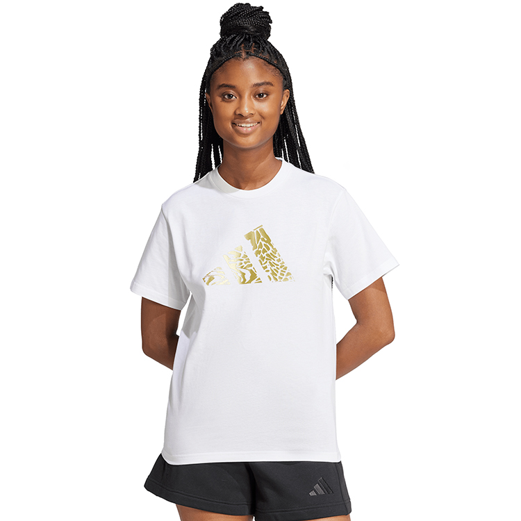 Tricou Adidas W T MET TEE M Alb Femei photo 2