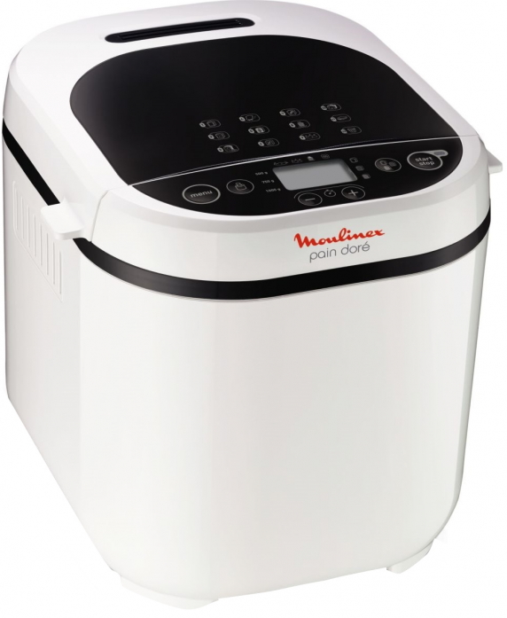 Cuptor de gatit paine Moulinex OW210130 , 500 gr, 650 W, Alb photo 1 Cuptor de gatit paine Moulinex OW210130 , 500 gr, 650 W, Alb photo 1