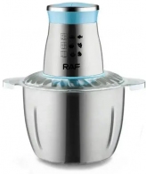 Maruntitor Raf R7030, 3000 ml, 1000 W, 1 trepte viteza, Argintiu thumbnav