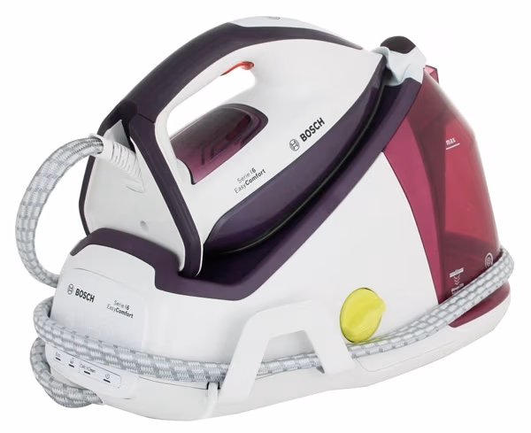 Generator de aburi Bosch TDS6030, 2400 W, 180 g/min si mai mult g/min, 1300 ml, Violet
