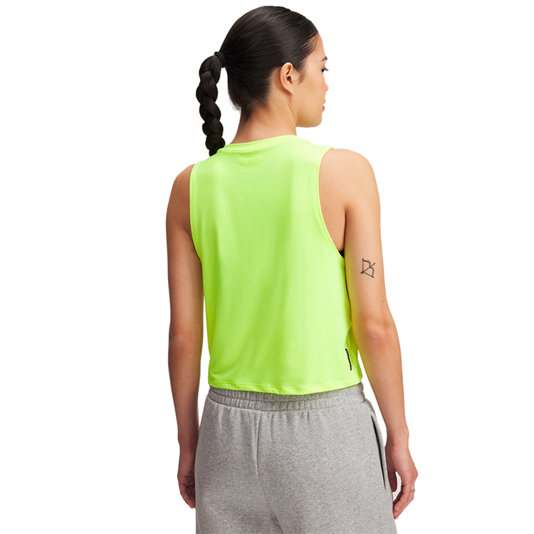 Maiou Under Armour Vanish Energy Crop Tank L Galben Femei photo 4