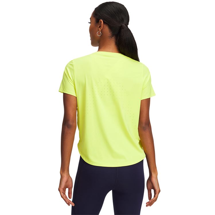 Tricou Under Armour UA Launch Elite Shortsleeve L Galben Femei photo 2