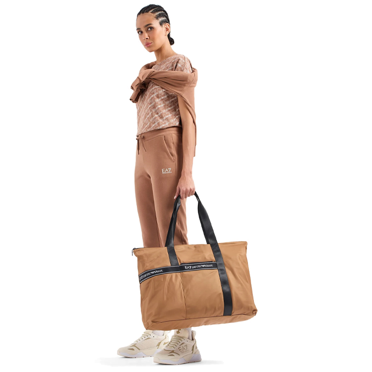 Брюки EA7 EMPORIO ARMANI PANTALONI S Коричневый Женский photo 2