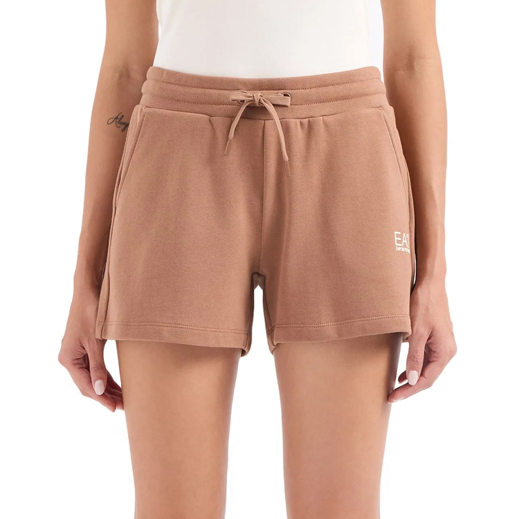 Шорты EA7 EMPORIO ARMANI SHORTS S Коричневый Женский photo 3