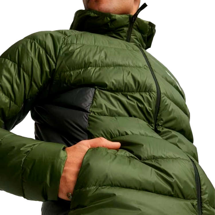 Куртка мужская Puma PackLITE Hooded Down Jacket S Хаки photo 5