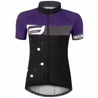 Tricou pentru ciclism Force F SQUARE LADY short sl